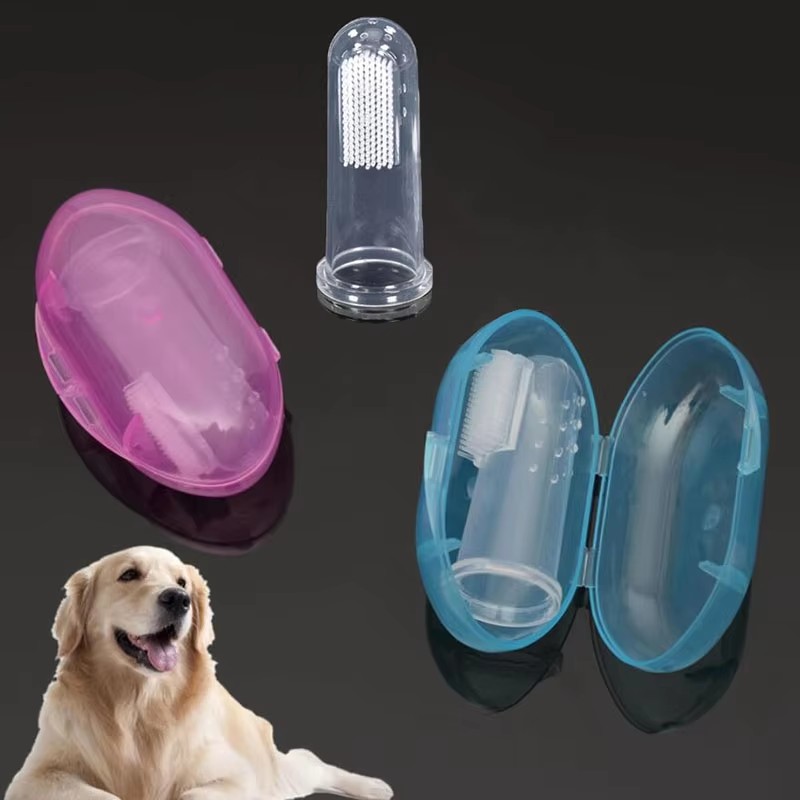 Dog Muzzle Silicone - Escova de Dentes de Silicone Macio