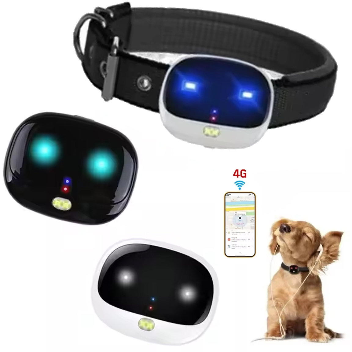 Pet Supplies Locations - Mini rastreador gps 4g para gatos,