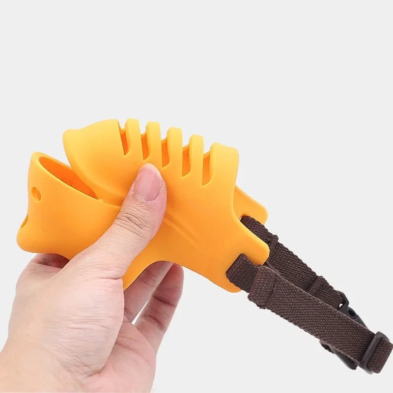 Dog Muzzle Silicone - Focinheira de Silicone Puro para Cães,