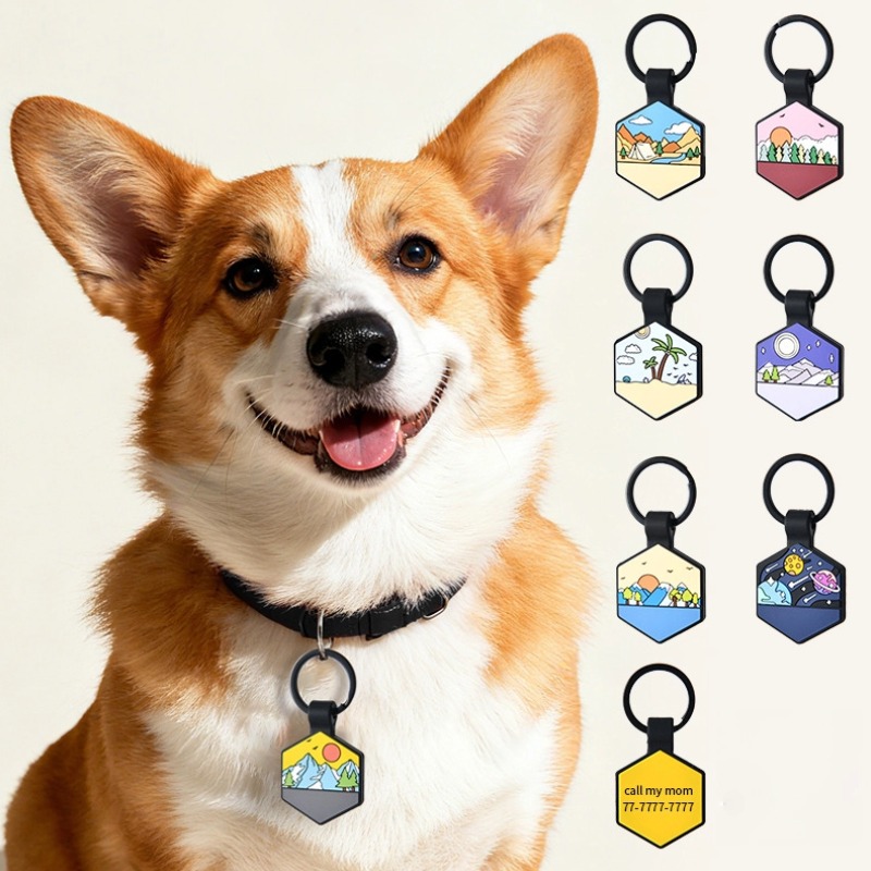 Dog Muzzle Silicone - Novo silicone hexágono animais de estimação