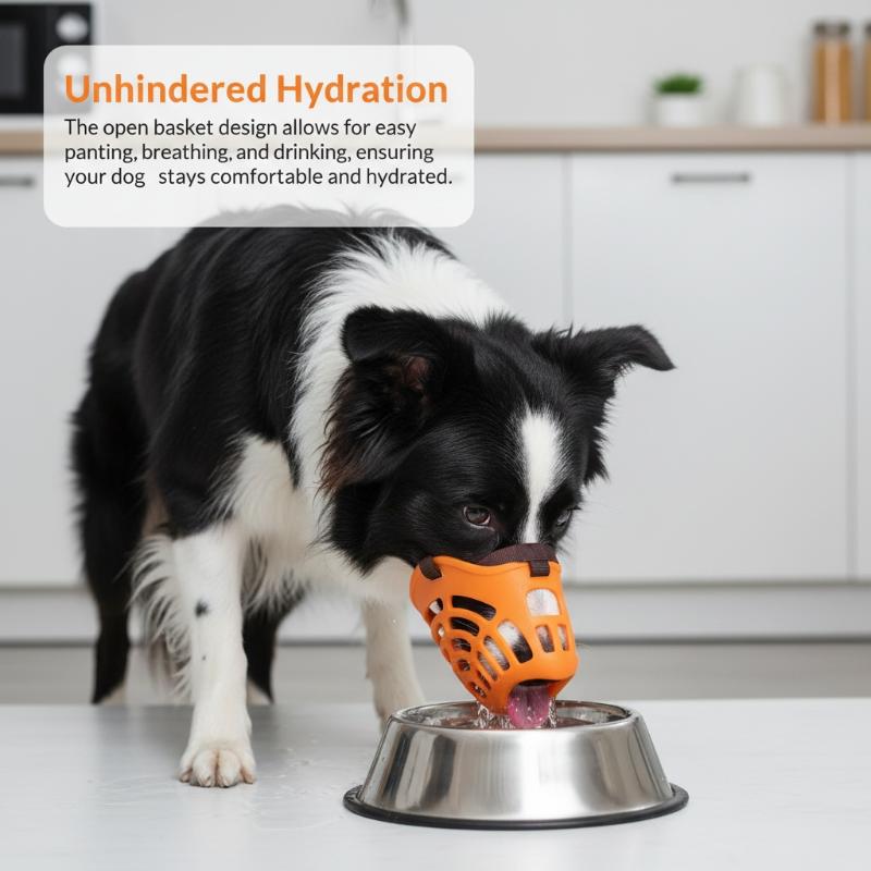 Focinheira de Silicone para Cã - Dog Muzzle Silicone avaliação e preço