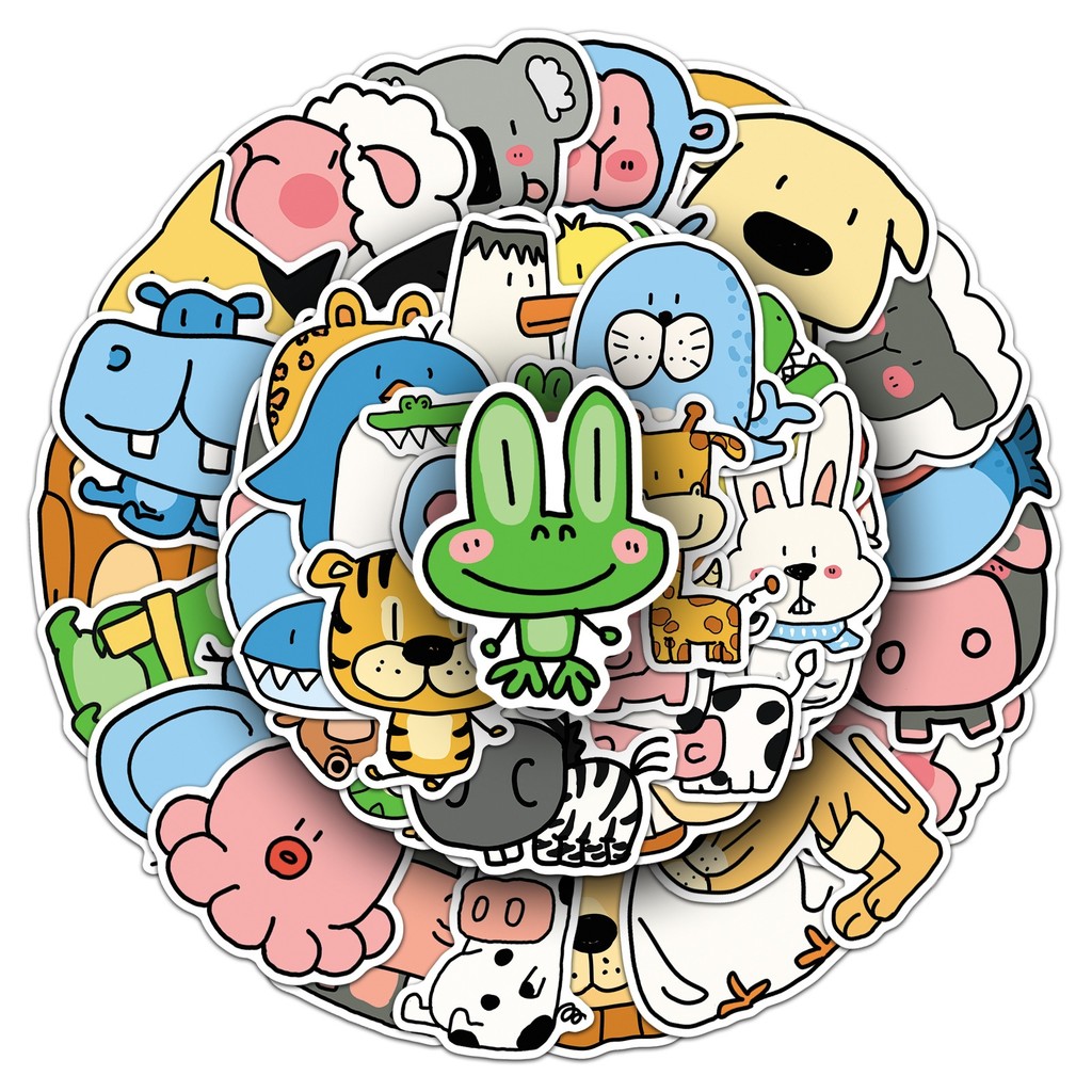 50 Folhas de Adesivos de Anima - Pet Supplies In Store avaliação e preço