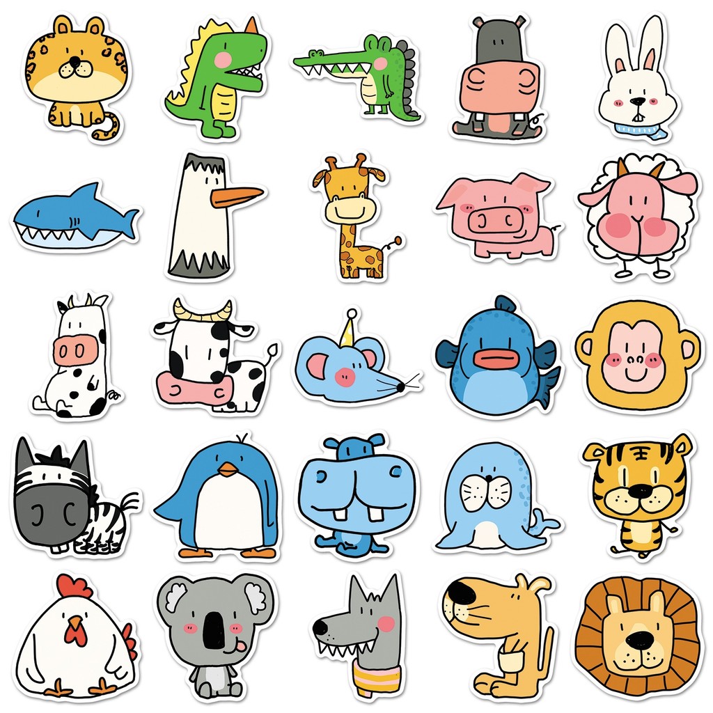 50 Folhas de Adesivos de Anima - Pet Supplies In Store avaliação e preço