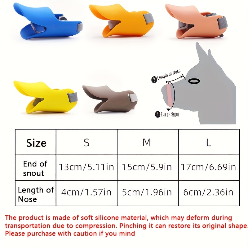 Focinheira de Silicone em Form - Dog Muzzle Silicone avaliação e preço