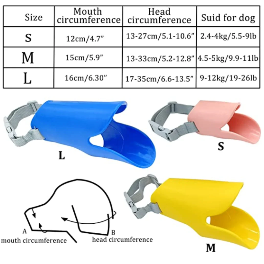 Silicone Duck Focinho para Pet - Dog Muzzle Silicone avaliação e preço