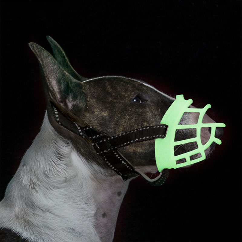 Máscara de Fluorescência para  - Dog Muzzle Silicone avaliação e preço